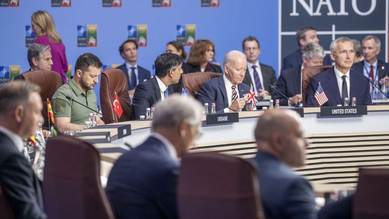 Les nouvelles gaffes de Biden au sommet de l'Otan, qui appelle Zelensky ... Poutine