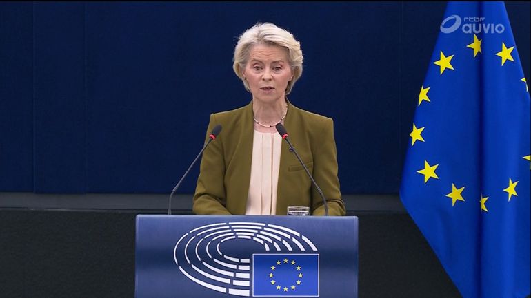 Discours sur l'état de l'Union : Ursula von der Leyen propose une suspension partielle de l'accord d'association UE-Israël (direct vidéo)