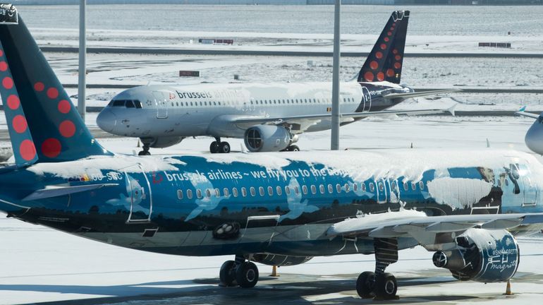 Brussels Airlines a réduit sa perte en 2021