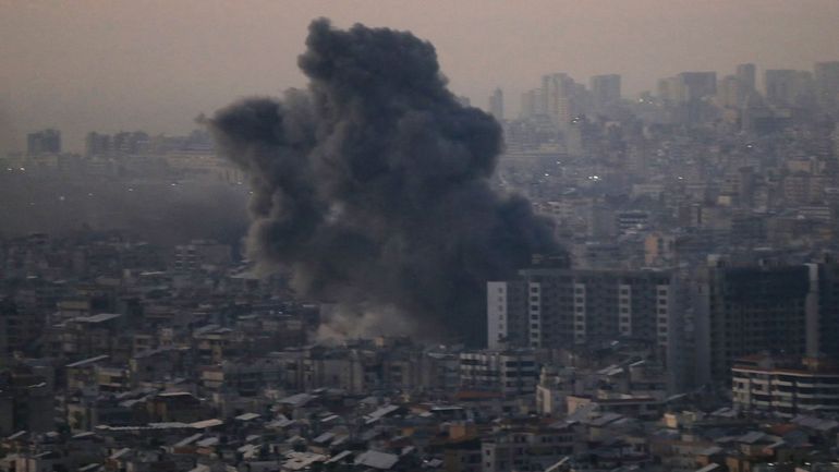 Sur la banlieue sud de Beyrouth, de nouvelles frappes après un ordre d'évacuation de l'armée israélienne