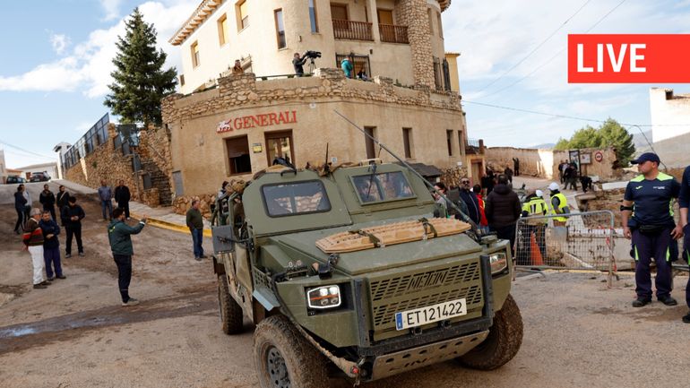 Direct - Inondations en Espagne : 205 morts, l'armée et les volontaires à la rescousse face au chaos