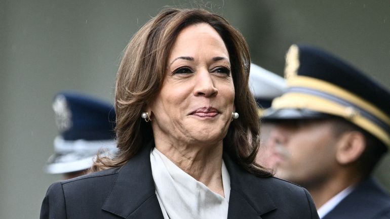 Etats-Unis : Kamala Harris salue le bilan de Joe Biden, sans évoquer sa candidature à la présidentielle