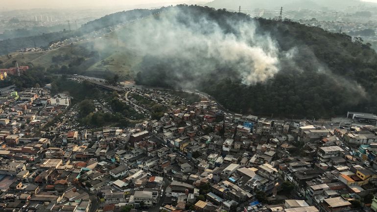 Brésil : les incendies ont déjà brûlé une superficie plus grande que celle du Bélarus, selon une étude