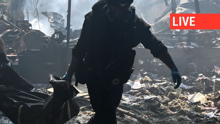 Direct - Guerre en Ukraine : au moins 2 morts et 33 blessés dans le bombardement d'un supermarché à Kharkiv