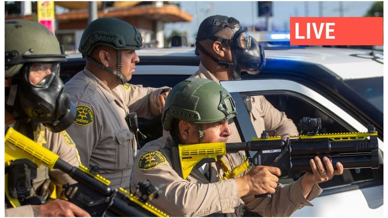 Direct - Emeutes en Californie : le déploiement de la Garde nationale, une décision 