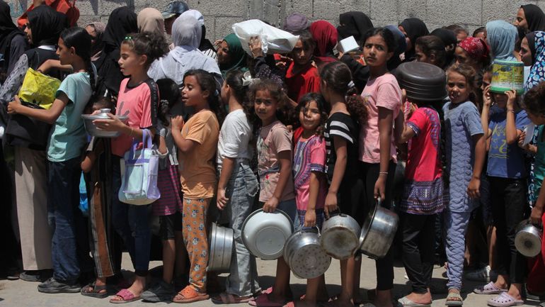 Guerre au Proche-Orient : le nombre d'enfants souffrant de malnutrition a triplé depuis mars