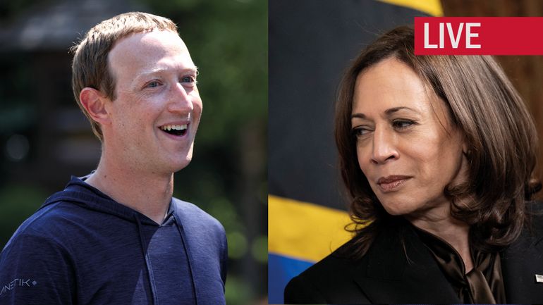Direct - Guerre en Ukraine : la Russie sanctionne 29 Américains, dont Mark Zuckerberg et Kamala Harris