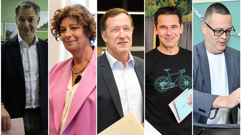 Élections : Alexander De Croo, Jean-Marc Nollet, Elio Di Rupo… Ces personnalités politiques ont déjà voté (photos)