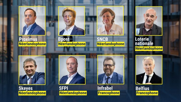 Avec la désignation du nouveau patron de Proximus, une majorité de patrons 