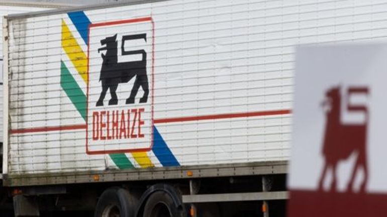 Delhaize : action syndicale pour bloquer un dépôt de livraison e-commerce de Delhaize à Drogenbos