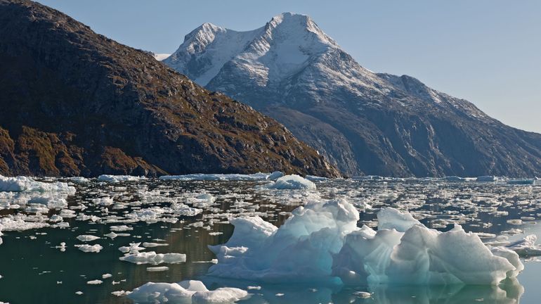 Le Groenland enregistre des températures 20 à 30 degrés supérieures à la moyenne