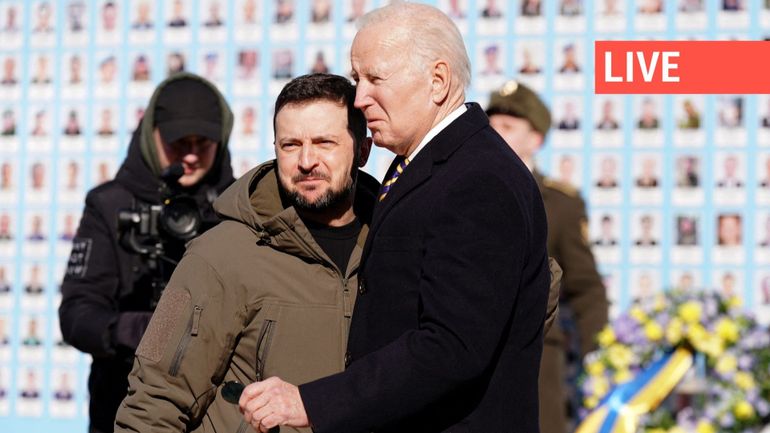Direct - Guerre en Ukraine : Joe Biden est en visite surprise à Kiev, une nouvelle livraison d'armes annoncée