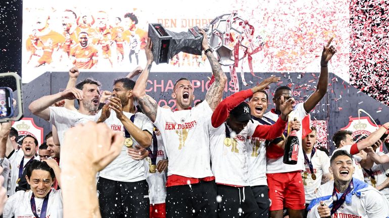 Pro League : le trophée n'a pas survécu à la célébration du titre de l'Antwerp
