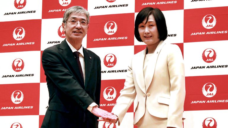 Japon : Mitsuko Tottori, première femme nommée présidente de Japan Airlines, une rareté dans l'archipel