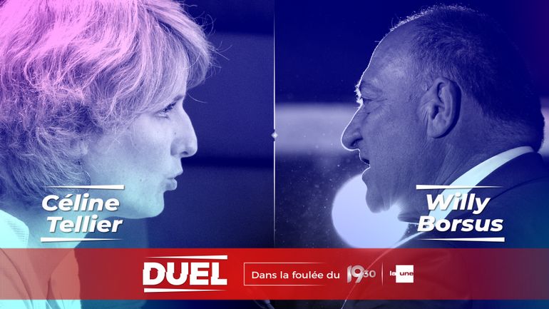 Duel entre Céline Tellier (Écolo) et Willy Borsus (MR) : suivez le débat politique en direct