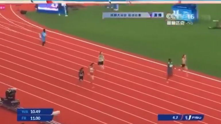 Polémique aux Jeux Universitaires : une athlète réalise le 100m le plus lent de la compétition, une enquête est ouverte