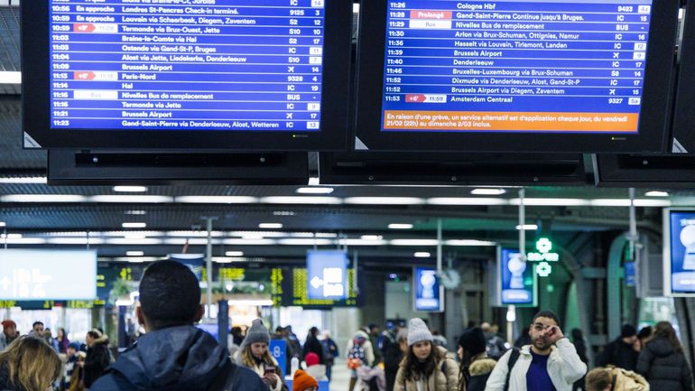 Grève sur le rail : la moitié des trains IC vont rouler jeudi 27 février 2025