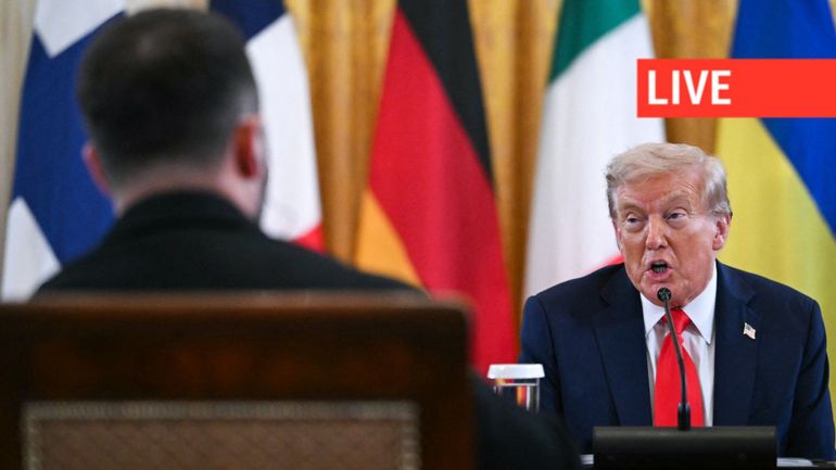 Direct - Guerre en Ukraine : Trump évoque un possible soutien aérien américain en guise de garanties de sécurité