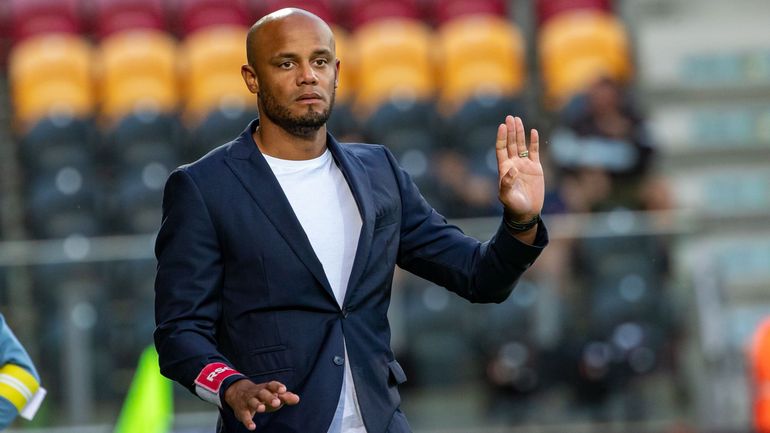 Le bilan de Vincent Kompany à la tête d'Anderlecht est "plus philosophique qu'arithmétique"