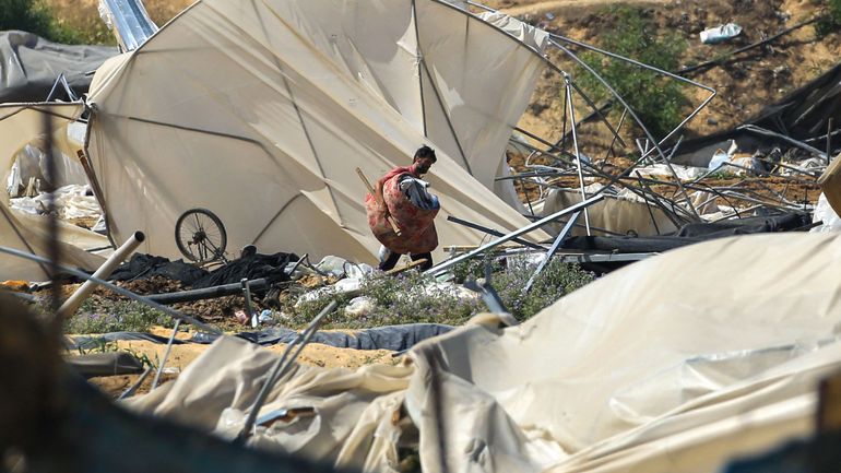 Guerre Israël-Gaza : au moins 71 morts dans une frappe sur un camp de déplacés, selon le Hamas