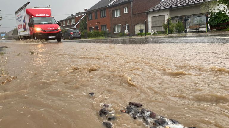 Intempéries: plusieurs centaines d’interventions à travers la Wallonie