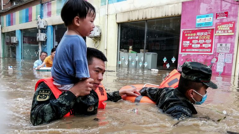 Chine : au moins 21 morts après des pluies diluviennes