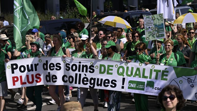 Le secteur non-marchand interpelle le (futur) gouvernement et redescendra dans la rue le 7 novembre