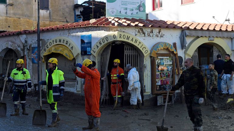 Italie : alerte météo à Ischia, un millier de personnes doivent être évacuées