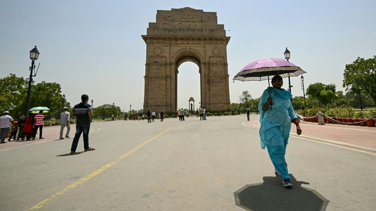 Une température record de 50,5 °C enregistrée à New Delhi