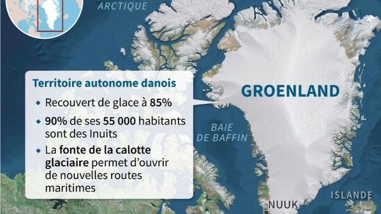 Au Groenland, des scientifiques découvrent par hasard la terre la plus au nord du monde, ce qui agrandit donc le Danemark