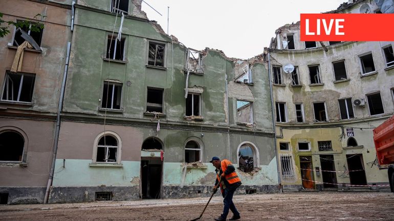 Direct - Guerre en Ukraine : Odessa, port clé pour l'accord céréalier, visé par des drones russes