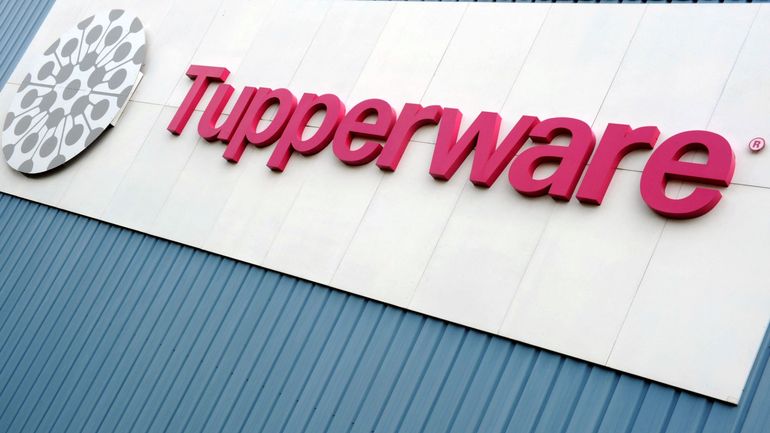 Tupperware : le fabricant américain a lancé une procédure de faillite, le personnel belge dans l'attente d'informations