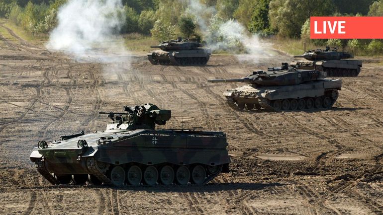 Direct - Guerre en Ukraine : le Danemark remettra 100 chars Leopard-1 à l'Ukraine