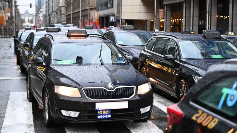 Manifestation Uber à Bruxelles : les embarras en temps réel