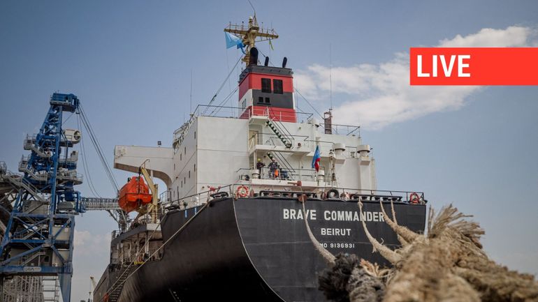 Direct - Guerre en Ukraine : risques accrus autour de Zaporijjia, un premier navire de l'ONU prêt à partir avec des céréales