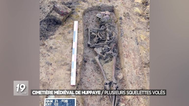 La Région wallonne porte plainte pour un vol de squelettes sur un site archéologique, et ce n'est pas la première fois