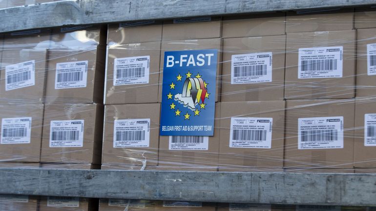 Guerre en Ukraine : la Belgique procède à un nouvel envoi de matériel d'aide d'urgence à l'Ukraine