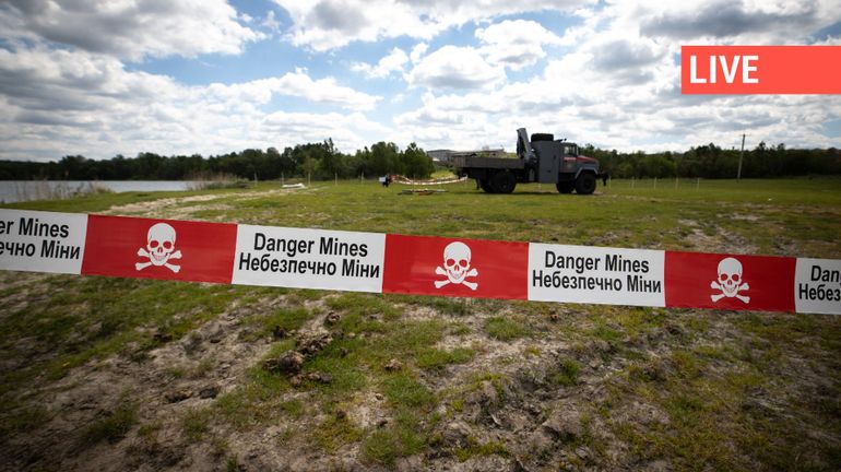 Direct - Guerre en Ukraine : des milliers de kilomètres carrés infestés de mines