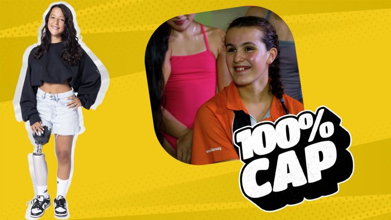 Lise Casagrande : nageuse malvoyante et espoir du handisport belge