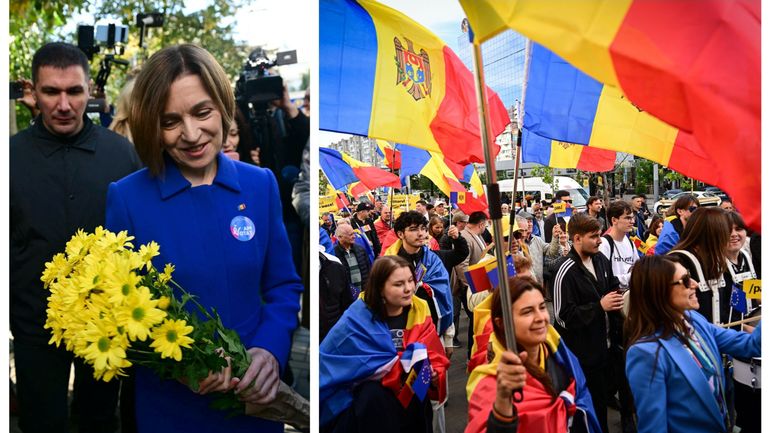 Moldavie : malgré les soupçons d’ingérence russe, le parti pro-européen de la présidente Maia Sandu arrive en tête des législatives