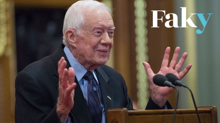 Un faux compte Twitter annonce, à tort, la mort de l'ancien président américain Jimmy Carter