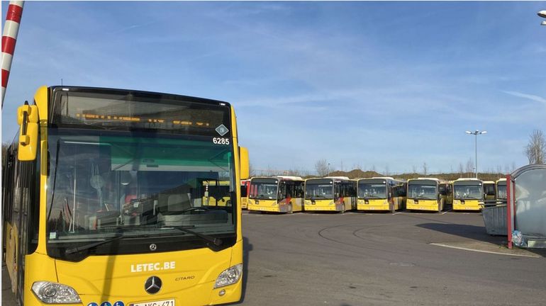 Hainaut : très peu de bus à Mons, La Louvière et Tournai
