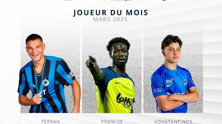 Ferran Jutglà, Promise David ou Konstantinos Karetsas : votez pour le joueur du mois de mars