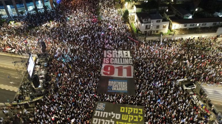 Israël : une énième manifestation monstre contre la réforme judiciaire, à la veille d'une audience clé