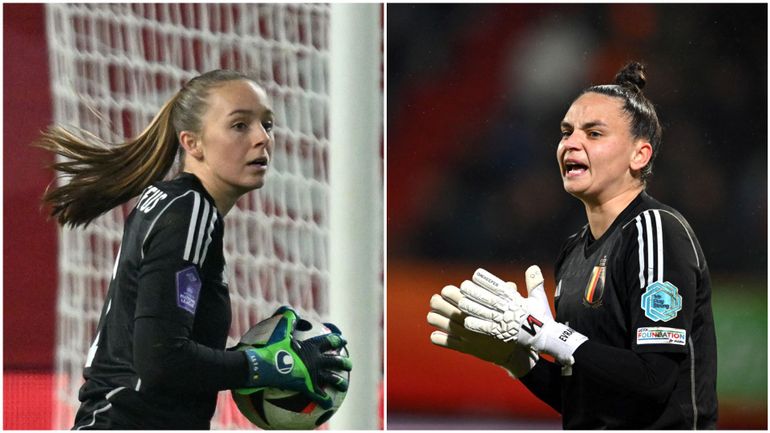 Red Flames : Lisa Lichtfus ou Nicky Evrard, quelle gardienne dans les buts belges pour l'Euro ?