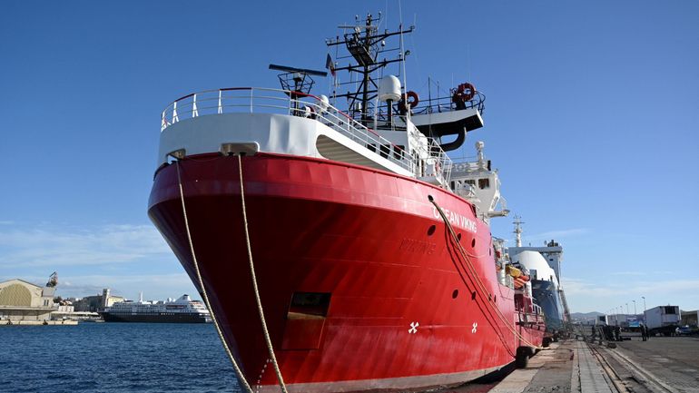 Asile et migration : l'Ocean Viking porte secours à 70 migrants en Méditerranée
