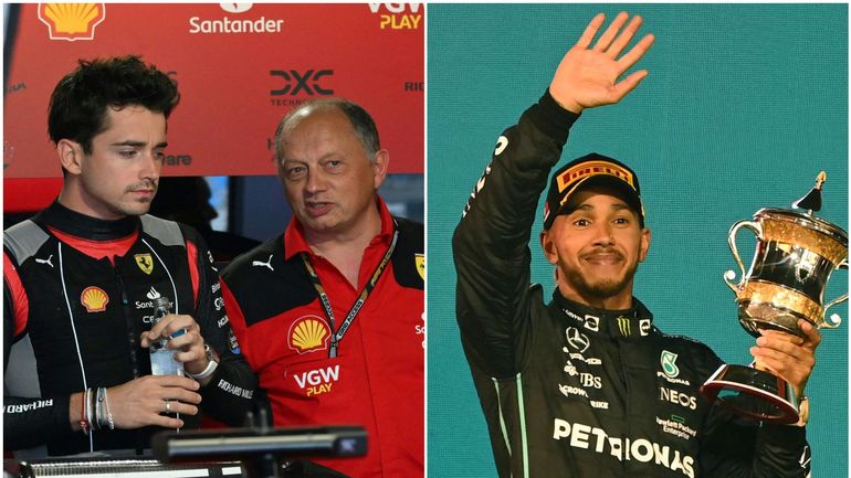 "Une énorme opportunité", "Je savais qu’il y avait des discussions" : Vasseur et Leclerc reviennent sur l’arrivée de Hamilton chez Ferrari