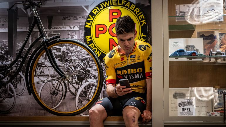 Van Aert exaspéré par les nombreux fans qui frappent à la porte de son domicile : "Je préfère qu’on me laisse tranquille à la maison"