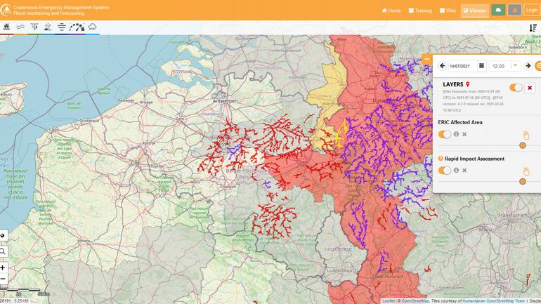 L'embargo sur les données européennes de prévision des inondations de juillet se lève, que peuvent-elles nous apporter ?