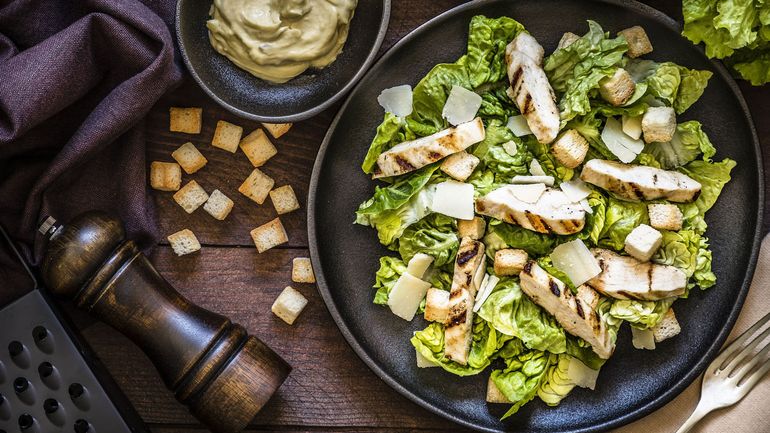 Recette Carlo: Salade Caesar